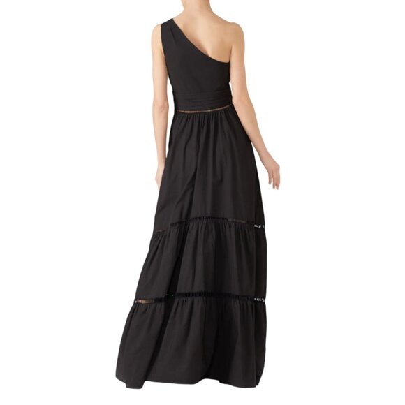 A.L.C. Black Cut-Out Maxi Dress - Picture 2 of 13